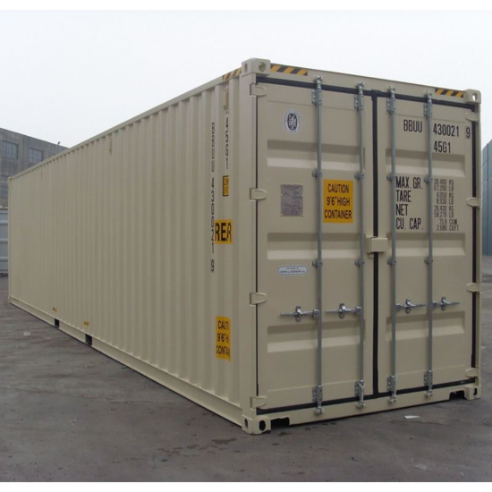 40’ Highcube Double Door Container | Handling Equipment | Elite ...